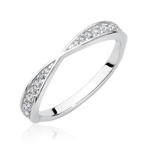 Inel argint cu pietre DiAmanti Z1570A-DIA (Argint 925‰ 1,8 g.)